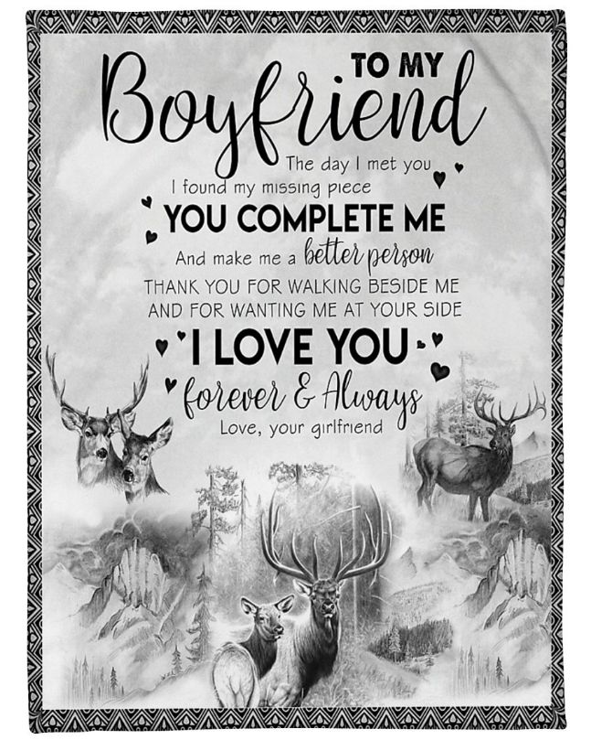 Unique Quilt Blanket to Show Your Love for Your Boyfriend - A Gift He Won't Forget