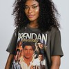 Unisex Brushy One String Tee - Vintage Homage Shirt - Retro Music Fan Clothing