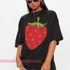 Unisex Strawberry Graphic Tee for Springtime Fashion