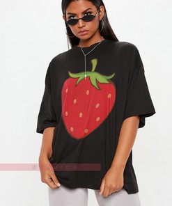 Unisex Strawberry Graphic Tee for Springtime Fashion