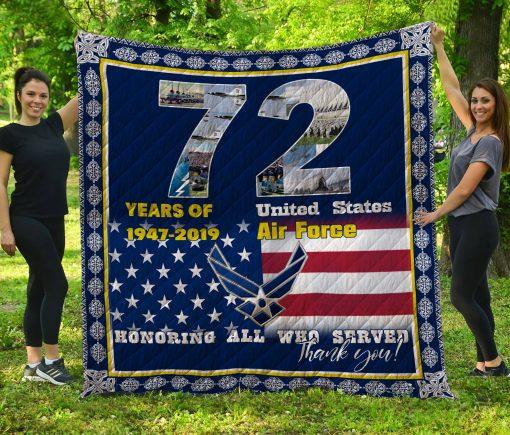 United States Air Force Quilt Bedding Set