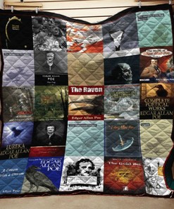 Unleash Your Dark Side With Edgar Allan Poe Quilt Bedding Set