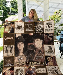 Urban Cowboy Memories Quilt Blanket for Vintage Collectors