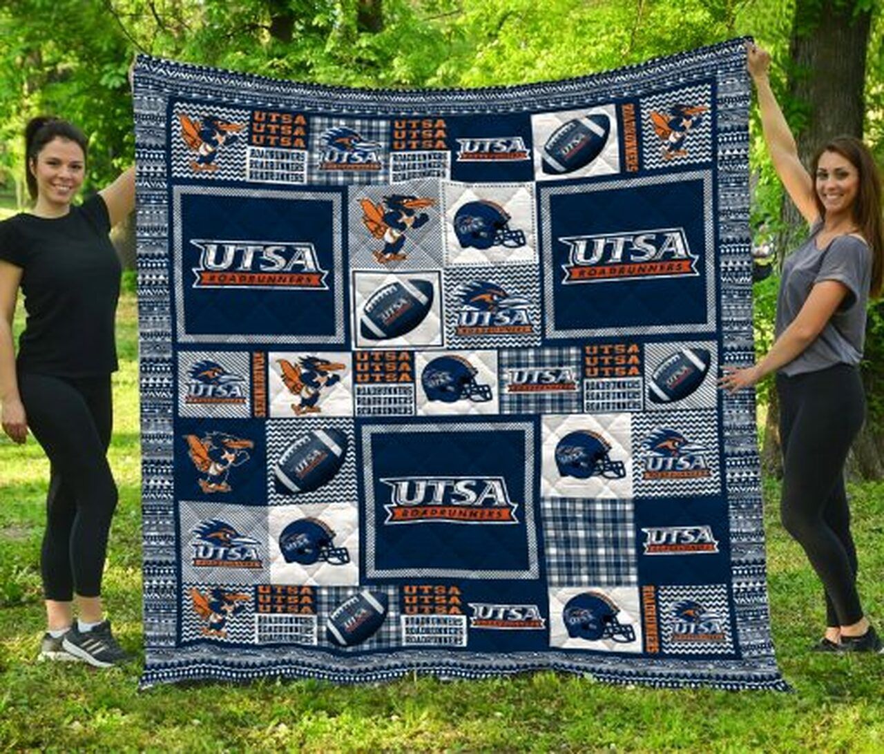 Utsa Ncaa Quilt Bedding Set with Unique Design