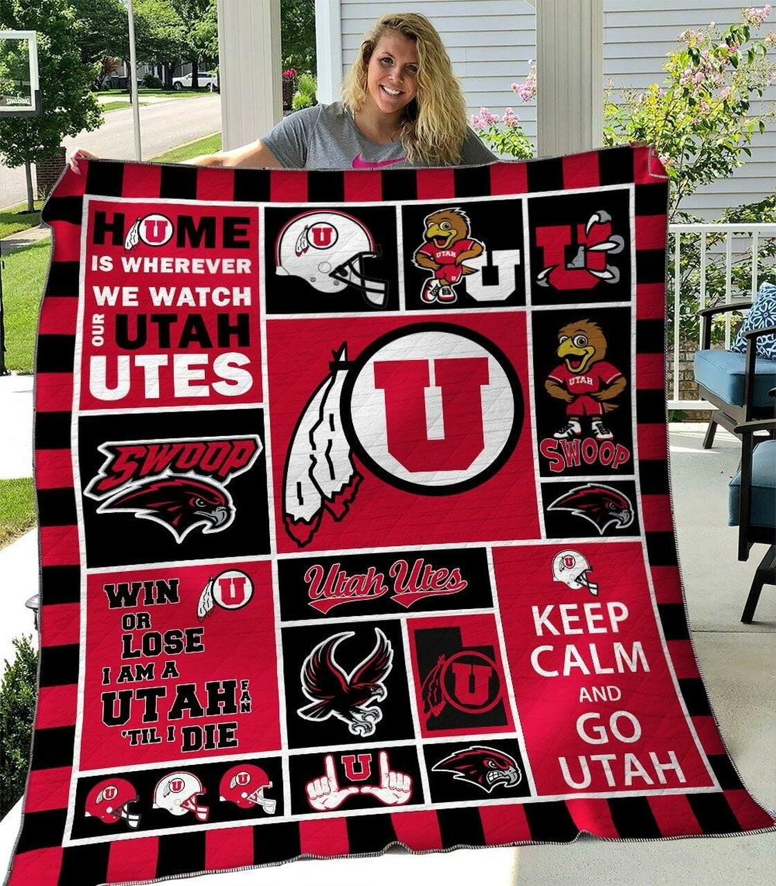 Utsa Roadrunners Quilt Bedding Set with a Unique Design
