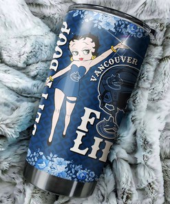 Vancouver Canucks NHL Tumbler - Betty Boop Design That Will Make You Smile