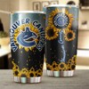 Vancouver Canucks NHL Tumbler - Sunflower Design Tumbler