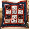Vet Tech's Animal Print Quilt Bedding Set for Pet Lovers