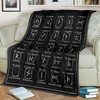 Viking Letters Best Seller Fleece Blanket Gift - Premium Comfy Sofa Throw Blanket for Norse Mythology Fans