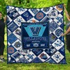 Villanova Big Wildcats Ncaa Quilt Bedding Set Vintage