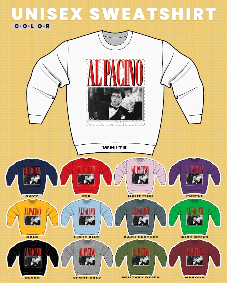 Vintage AL PACINO Movie Shirt for Men - The Godfather Sweater with Michael Corleone Quote - Image 3