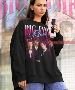Vintage Big Time Rush Forever Tour Sweatshirt | Rush Tour 2022 Retro Tee Shirt for Movie Fans