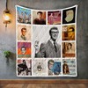 Vintage Buddy Holly Albums Quilt Blanket - Cuddle Up With Classic Buddy Holly Tunes And Vintage Style Quilt Blanket