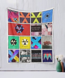 Vintage Chvrches Quilt Blanket for a Cozy Night In