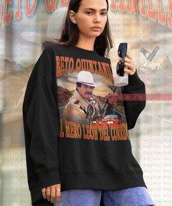 Vintage Corridos Music Artist Sweater - Norberto Beto Quintanilla Sweatshirt, El Mero Corrido shirt for Movie Fans