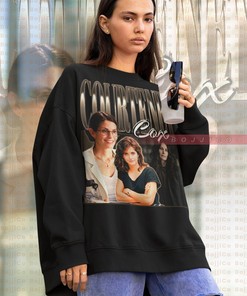 Vintage Courteney Cox Sweatshirt, Friends TV-Show Fan Shirt with Classic Movie T-Shirt Print