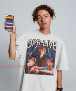 Vintage DPR Live Merch Shirt with Homage to South Korean Rapper for Fans