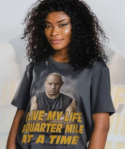 Vintage Dominic Toretto Quarter Shirt for Furious Fans