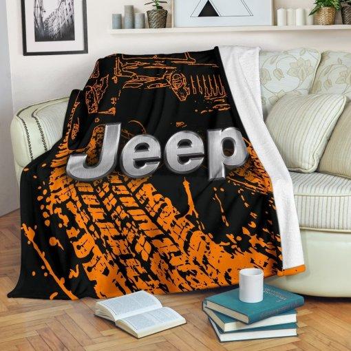 Vintage Jeep Inspired Quilt Blanket for Bedding Set