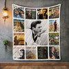 Vintage Johnny Cash Album Covers - Music Inspired Quilt Bedding Set