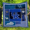 Vintage Kentucky Wildcats Quilt Blanket - Show your School Spirit with this Vintage Quilt Bedding Set