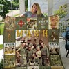 Vintage MASH TV Show Quilt Blanket: Ideal for Nostalgia Lovers