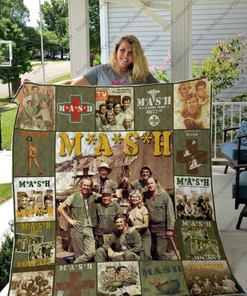 Vintage MASH TV Show Quilt Blanket: Ideal for Nostalgia Lovers