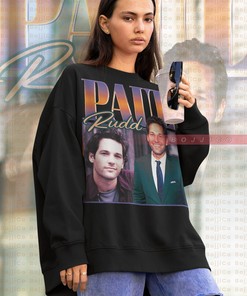 Vintage Paul Rudd Sweatshirt: American Actor Tribute Tee