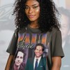 Vintage Paul Rudd Tribute: Fan Tees, Retro Sweater, and Homage to American Actor