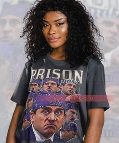 Vintage Style Prison Mike Shirt, Ideal for Fans of The Office TV Series