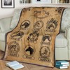 Vintage The Stable Best Seller Fleece Blanket Gift For Fan, Premium Comfy Sofa Throw Blanket Gift with Classic Charm
