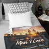 Vintage To My Man I Have Filled It With Love And Light Quilt Bedding Set for Couples