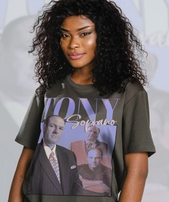 Vintage Tony Soprano Tee | Retro 90s Homage Shirt | Fan Gift for Tony Soprano | Classic Movie T-Shirt