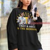 Vintage Troy and Abed in the Morning Fan Tee