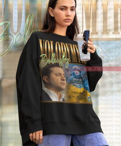 Voldymyr Zelensky Homage Sweatshirt for Ukraine President Fans