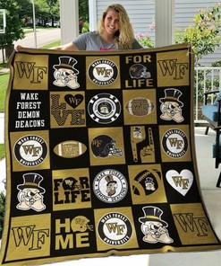 Wake Forest Demon Deacons NCAA Quilt Bedding Set