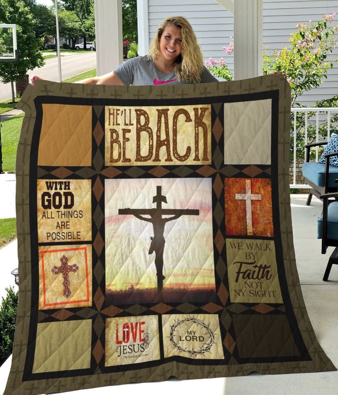 Walk By Faith - Religious Quilt Bedding Set
