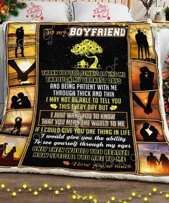 Warm Fleece Blanket That Your Boyfriend Will Love - The Perfect Gift