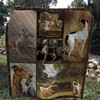 Warm Up with this Greyhound Dog Themed Quilt Blanket