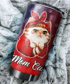 Washington Nationals MLB Tumbler for Cat Moms with MLB Logo