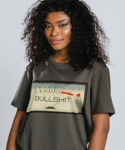 Watch your language with the Bullshit Meter Unisex Tee, including Funny Possums and Raccoon Tanuki