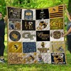 We Run This State NCAA Georgia Tech Yellow Jackets Combined Quilt Bedding Set with Sporty Look