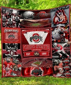 We Still Run This Shit NCAA Ohio State Buckeyes Collection Quilt Blanket for Fans