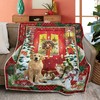 Welcome Labrador to Your Home this Christmas - Soft and Cozy Quilt Blanket
