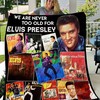 We're Never Too Old For Elvis Presley New Quilt Blanket - Celebrate the King with a Vintage Quilt Bedding Set