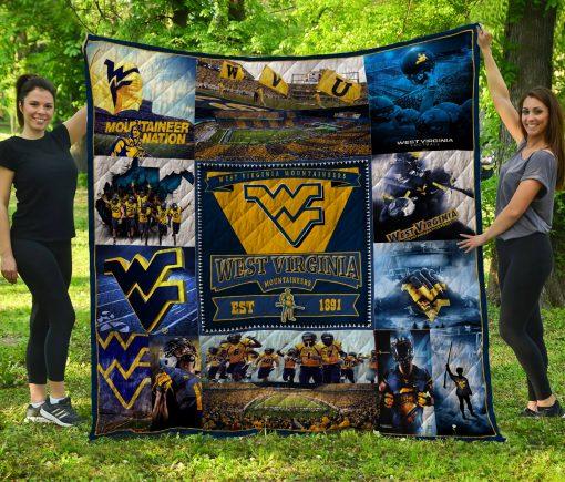 West Virginia Mountaineers Quilt Blanket 9: A Must-Have for Fans