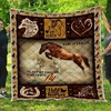 What If I Fly Horse Quilt Bedding Set