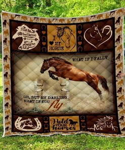 What If I Fly Horse Quilt Bedding Set