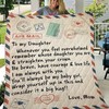 Whenever You Feel Overwhelmed Modern Mom To Daughter Quilt Bedding Set - A Quilt For Modern Moms And Daughters