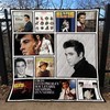 Where No One Stands Alone Elvis Presley Quilt Bedding Set for Fans of the Musician